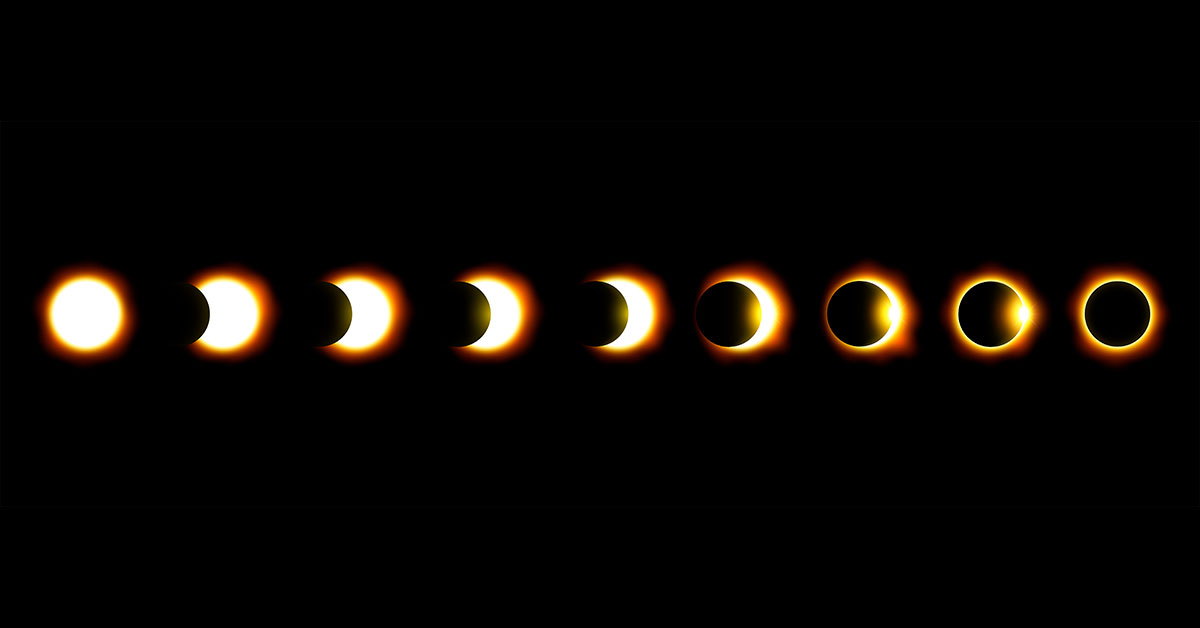 eclipse solar fases